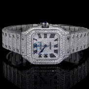 Fabulous Moissanite Diamond Iced Out Automatic Wrist Watch