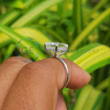 Radiant Cut Lab Grown Diamond Wedding Engagement Ring