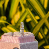 Oval Cut Lab Grown Diamond Full Eternity Band