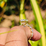 Radiant Cut Lab Grown Diamond Engagement Ring