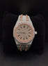 Dual Tone Luxury Moissanite Automatic Watch