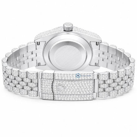 Full Iced Out Moissanite Watch For Men's Hip Hop Watches
