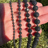 Black Moissanite Diamond Ball Link Bracelet