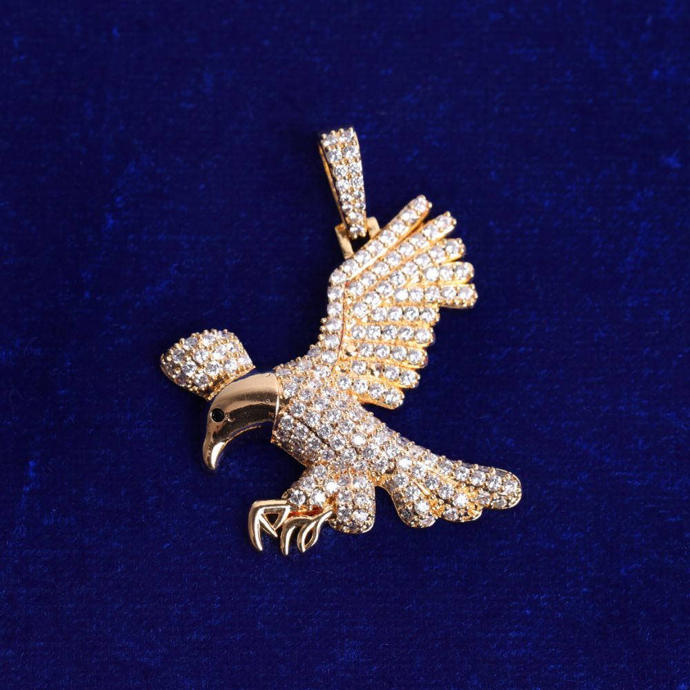 Crowned Majesty Moissanite Diamond Pendant