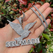 Self Made Iced Out Bling Bling Moissanite Pendant