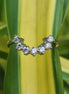Minimalist Round Cut Lab Grown Diamond Band For Women
