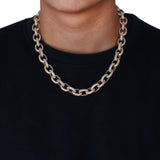 Moissanite Diamond Cuban Chain For Men's