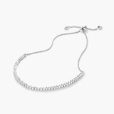 Moissnaite Diamond Round Cut Bolo Fancy Style Bracelet