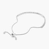 Moissnaite Diamond Round Cut Bolo Fancy Style Bracelet