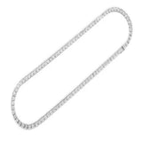 18MM Moissanite Nacklace Chain Sterling Silver Hip Hop Chain