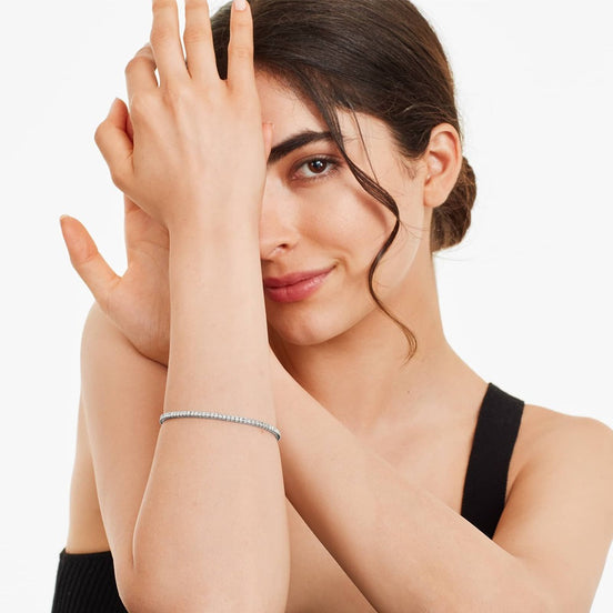 Princess Cut Lab Created Diamond Tennis Fancy Bracelet