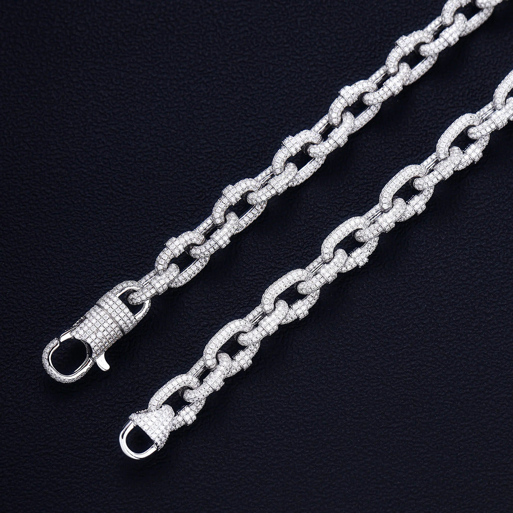 Luxury Hip Hop Iced Out Unique Style Cuban Chain