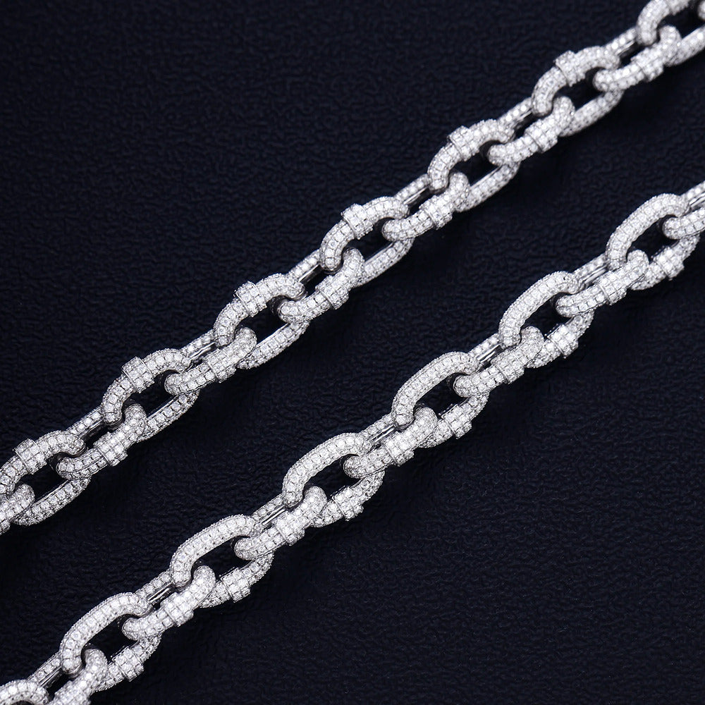 Luxury Hip Hop Iced Out Unique Style Cuban Chain
