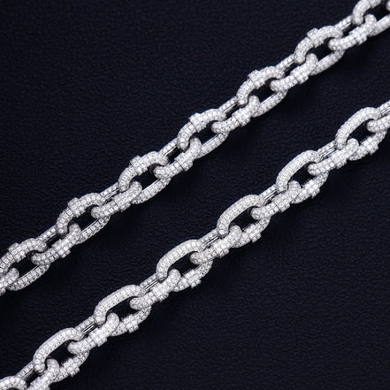 Luxury Hip Hop Iced Out Unique Style Cuban Chain
