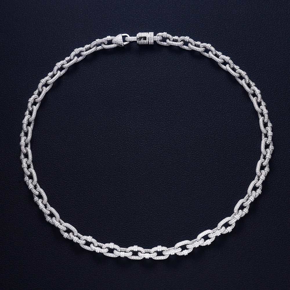 Luxury Hip Hop Iced Out Unique Style Cuban Chain