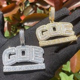 Rapper Style Moissanite Diamond Customize Pendant Necklaces