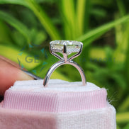 Radiant Cut Lab Grown Diamond Wedding Engagement Ring