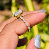 Radiant Cut Lab Grown Diamond Engagement Ring
