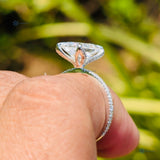 10K White Gold Lab Grown Diamond Wedding Ring