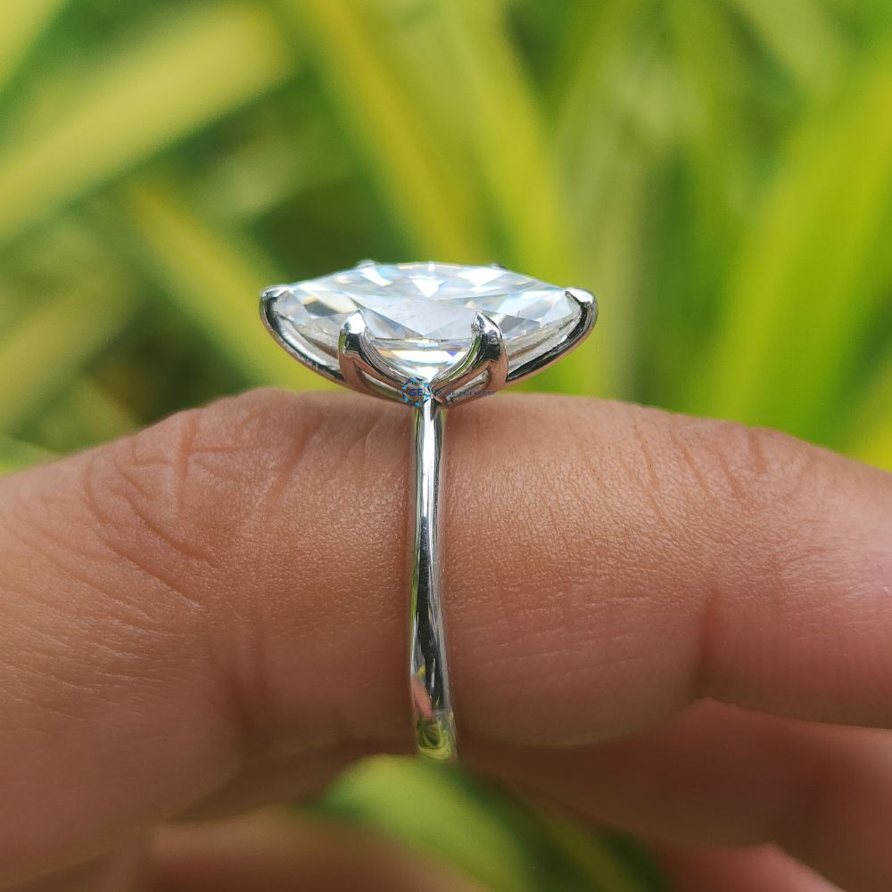 Marquise Cut Solitaire Engagement Ring