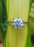 Lab Grown Round Cut Solitaire Engagement Ring
