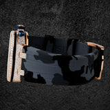 Rubber Strap Iced Out Moissanite Diamond Wrist Watch
