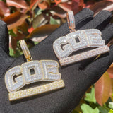 Rapper Style Moissanite Diamond Customize Pendant Necklaces