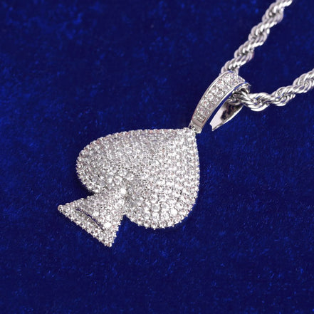 Heart Shape Moissanite Luxury Pendant
