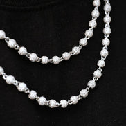 Iced Out Moissanite Ball Hip Hop Chain For Men's