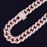 Iced Out Moissanite Diamond Miami Link Cuban Chian