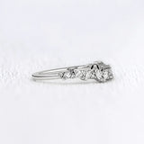 Marquise & Round Cut Moissanite Band For Women