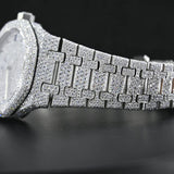 Moissanite Full White Automatic Hip Hop Watch For Him