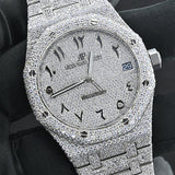 Moissanite Full White Automatic Hip Hop Watch For Him