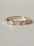 Marquise Cut Moissnaite Diamond Wedding Band