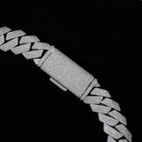 VVS1 Moissanite 20mm Cuban Linked Luxury Chain