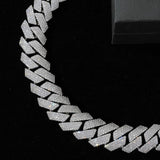 VVS1 Moissanite 20mm Cuban Linked Luxury Chain