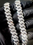 Iced Out Luxury Moissanite Diamond Cuban Chain