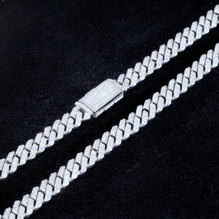 Hip Hop Luxury Moissnaite Diamond Iced Out Cuban Chain