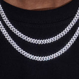 Hip Hop Luxury Moissnaite Diamond Iced Out Cuban Chain