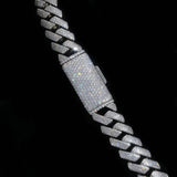Moissanite Diamond Luxury Cuban Chain