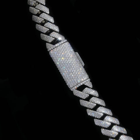 Moissanite Diamond Luxury Cuban Chain
