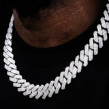 22mm Iced Out Luxury Moissanite Diamond Hip Hop Chain