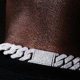 22mm Iced Out Luxury Moissanite Diamond Hip Hop Chain