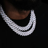 Moissanite Diamond 22mm Iced Out Hip Hop Chain