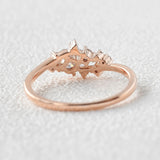 Moissanite Diamond Round Cut Vintage Ring For Her