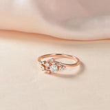 Moissanite Diamond Round Cut Vintage Ring For Her
