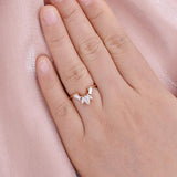 Multi Stone VVS1 Moissanite Anniversary Gift For Women