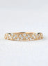 VVS1 Round Cut Moissanite Unique Eternity Band For Bride