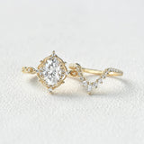 Moissanite D Color Oval Cut Filigree Anniversary Gift For Women