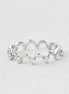 Moissnaite Diamond Crown Style Round Cut Full Eternity Band
